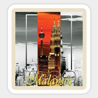 KLCC Malaysia Sticker